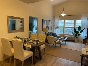 Independent Cottage Dining and Living Room